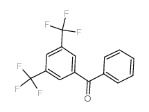 (3,5-双(三氟甲基)苯基)(苯基)甲酮结构式