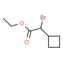 2-溴-2-环丁基乙酸乙酯结构式