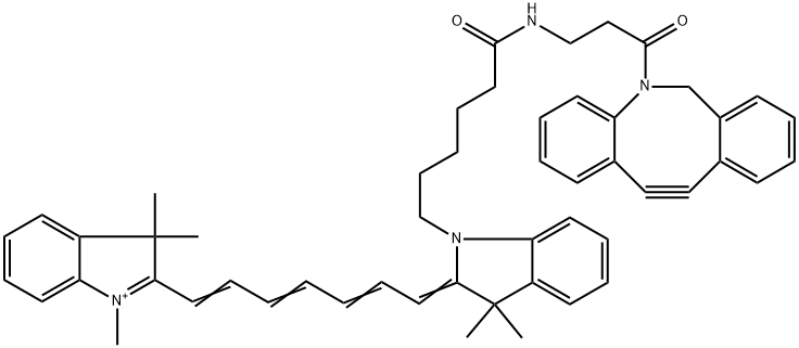 CY7-二苯基环辛炔;二苯并环辛炔-CY7;CY7-二苯并环辛炔图片