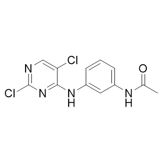 N-(3-((2,5-Dichloropyrimidin-4-yl)amino)phenyl)acetamide Structure