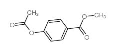 4-乙酰氧基苯甲酸甲酯结构式