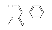 2-oximino-2-phenylacetic acid methyl ester Structure