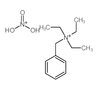 Ammonium, (benzyltriethyl)-, nitrate structure