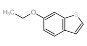 Benzo[b]thiophene,6-ethoxy- Structure