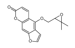 oxypeucedanin Structure