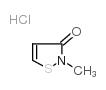 Methylisothiazolinone hydrochloride Structure