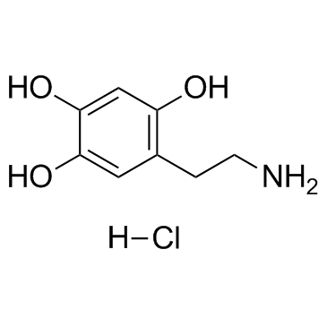 6-羟基多巴胺盐酸盐结构式