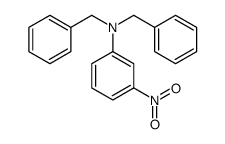 N,N-dibenzyl-3-nitroaniline Structure