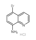 5-溴喹啉-8-胺盐酸盐结构式