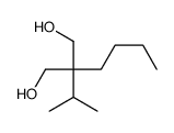 2-butyl-2-propan-2-ylpropane-1,3-diol结构式