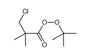 tert-butyl 3-chloro-2,2-dimethylpropaneperoxoate结构式