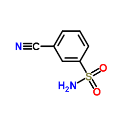 间氰基苯磺酰胺结构式