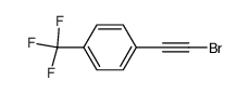 2-溴-4-三氟甲基苯乙炔结构式