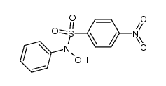 N-phenyl N-(4-nitrophenylsulfonyl) hydroxylamine结构式