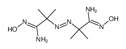 2,2'-Azobis(2-methylpropanamide oxime)结构式