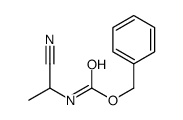 1-氰基乙基氨基甲酸苄酯结构式