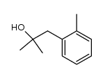 1-(2-Methylphenyl)-2-methyl-2-propanol结构式