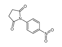 N-(4-NITROPHENYL)SUCCINIMIDE Structure