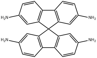 2,2',7,7′-四氨基-9,9′- 联二螺旋芴结构式