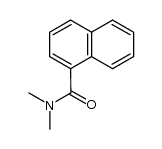 N,N-Dimethylnaphthalene-1-carboxamide结构式
