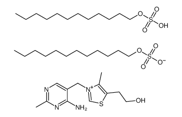 硫胺素二月桂基硫酸盐结构式