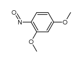 2,4-dimethoxy-1-nitrosobenzene Structure
