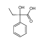(R)-2-羟基-2-苯基丁酸结构式