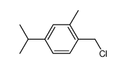 4-isopropyl-2-methyl-benzyl chloride结构式
