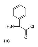(R)-α-aminocyclohexa-1,4-diene-1-acetyl chloride hydrochloride结构式