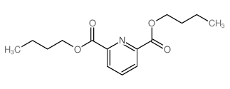 dibutyl pyridine-2,6-dicarboxylate Structure
