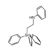 N-(2-(triphenylstannyl)ethyl)aniline结构式