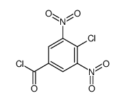 4-chloro-3,5-dinitrobenzoyl chloride结构式