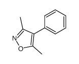 3,5-dimethyl-4-phenyl-isoxazole结构式