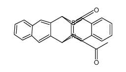 13,6-N-亚磺酰基乙酰氨基并五苯结构式