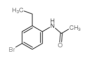 4-溴-2-乙基乙酰苯胺结构式