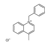1-benzyl-4-methylquinolinium chloride结构式