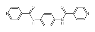 N,N"-(1,4-亚苯基)二异烟酰胺结构式