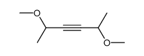 2,5-dimethoxy-hex-3-yne结构式