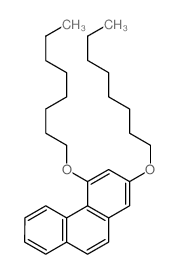 2,4-dioctoxyphenanthrene Structure
