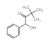 1-hydroxy-3,3-dimethyl-1-phenyl-butan-2-one Structure