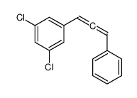 1,3-dichloro-5-(3-phenylpropa-1,2-dienyl)benzene结构式
