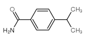 4-异丙基苯甲酰胺结构式