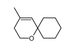 1-oxa-4-methylspiro[5.5]4-undecene结构式