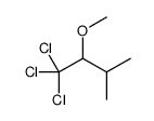 1,1,1-trichloro-2-methoxy-3-methylbutane Structure
