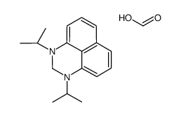 1,3-di(propan-2-yl)-1,2-dihydroperimidin-1-ium,formate结构式