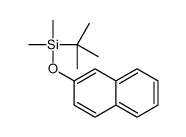 tert-butyl-dimethyl-naphthalen-2-yloxysilane Structure