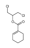 1,3-dichloropropan-2-yl cyclohexene-1-carboxylate Structure