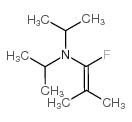 1-氟-2-甲基-N,N-双(1-甲基乙基)-1-丙烯-1-胺结构式