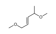 1,4-dimethoxypent-2-ene结构式