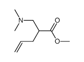 methyl 2-((dimethylamino)methyl)pent-4-enoate结构式